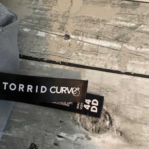 Torrid Curve gray full coverage underwire bra 44DD - Picture 3 of 6